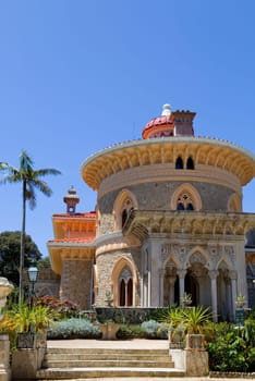 Palace of Monserrate in the village of Sintra, Lisbon, Portugal