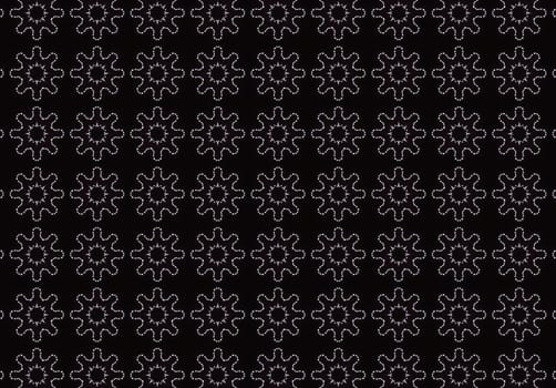 Ethnic pattern. Abstract kaleidoscope fabric design texture