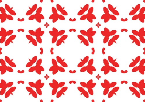 Ethnic pattern. Abstract kaleidoscope fabric design texture
