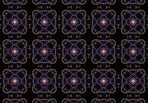 Ethnic pattern. Abstract kaleidoscope fabric design texture