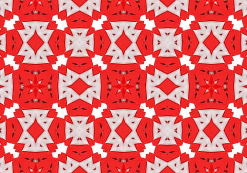 Ethnic pattern. Abstract kaleidoscope fabric design texture