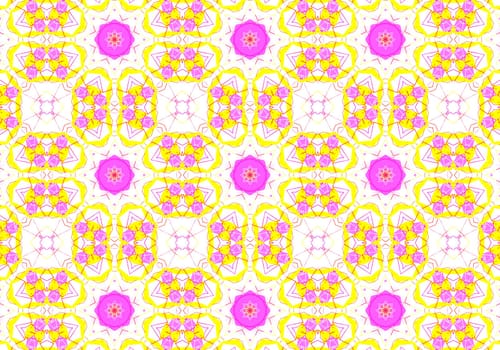 Ethnic pattern. Abstract kaleidoscope fabric design texture
