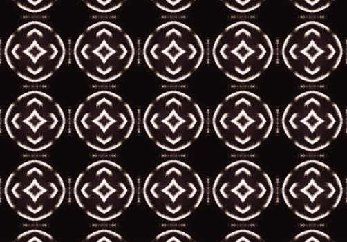 Ethnic pattern. Abstract kaleidoscope fabric design texture