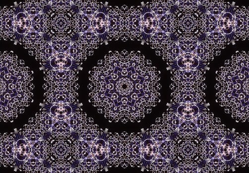 Ethnic pattern. Abstract kaleidoscope fabric design texture