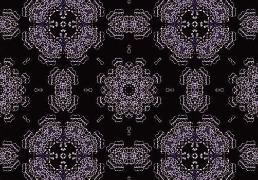 Ethnic pattern. Abstract kaleidoscope fabric design texture