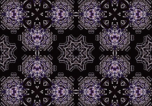 Ethnic pattern. Abstract kaleidoscope fabric design texture
