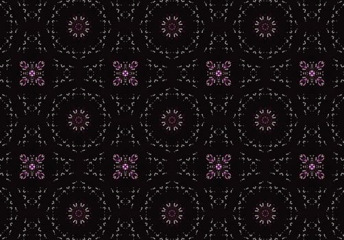 Ethnic pattern. Abstract kaleidoscope fabric design texture