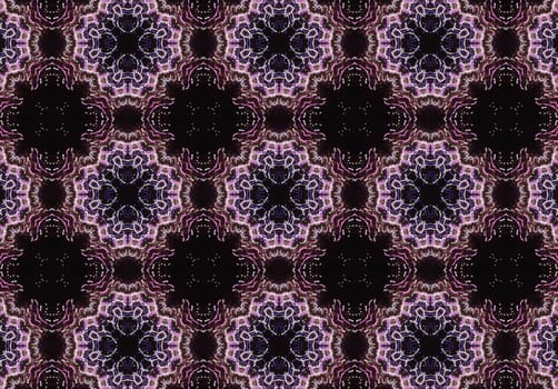 Ethnic pattern. Abstract kaleidoscope fabric design texture