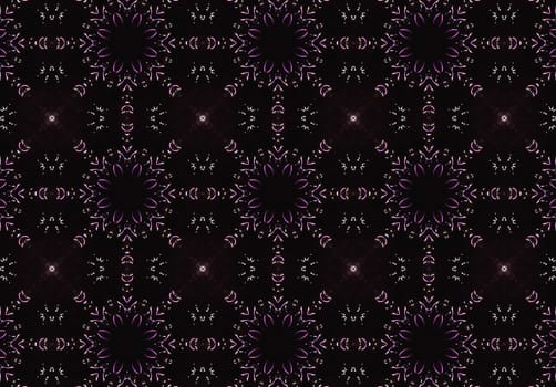 Ethnic pattern. Abstract kaleidoscope fabric design texture