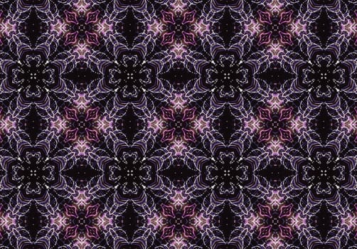 Ethnic pattern. Abstract kaleidoscope fabric design texture