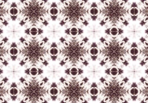 Ethnic pattern. Abstract kaleidoscope fabric design texture
