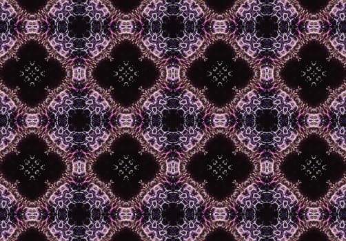 Ethnic pattern. Abstract kaleidoscope fabric design texture