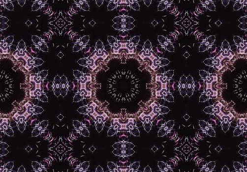 Ethnic pattern. Abstract kaleidoscope fabric design texture