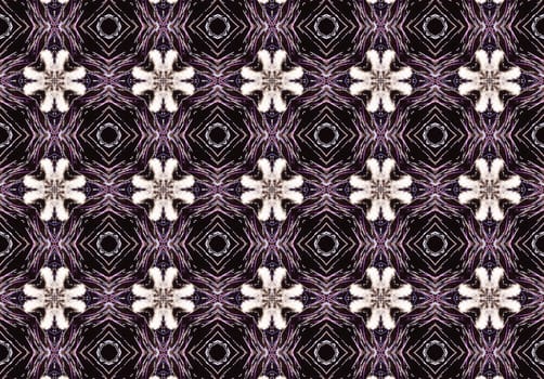 Ethnic pattern. Abstract kaleidoscope fabric design texture