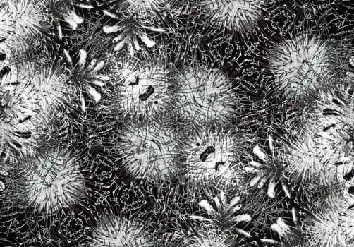Ethnic pattern. Abstract kaleidoscope fabric design texture