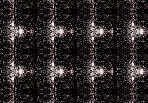 Ethnic pattern. Abstract kaleidoscope fabric design texture