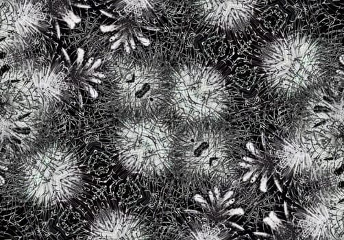 Ethnic pattern. Abstract kaleidoscope fabric design texture