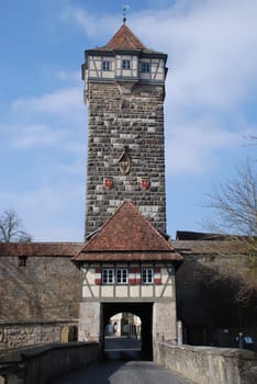 Tower 91541 Rothenburg ob der Tauber Rödertorturm Turmweg
