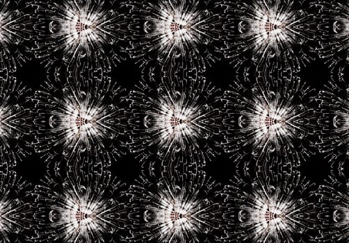 Ethnic pattern. Abstract kaleidoscope fabric design texture