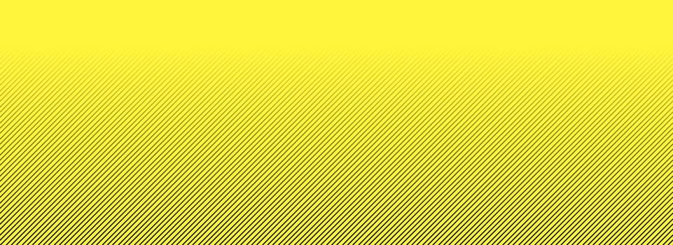 Background yellow with color transition from diagonal stripes