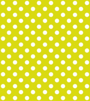 Yellow background with white dots
