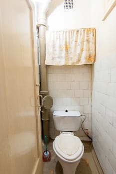 Russia, Moscow- May 14, 2018: interior room apartment. standard repair decoration in hostel