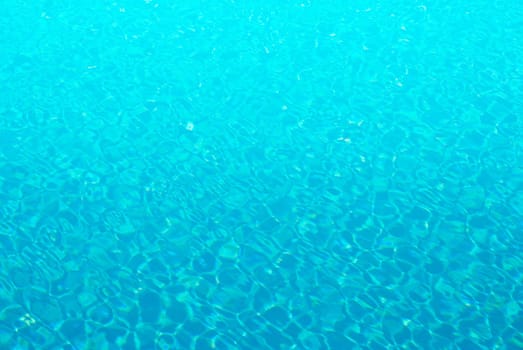 Blue sunshine water can be used for background