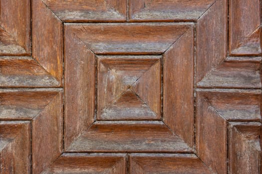 Texture - pattern of an old wooden door