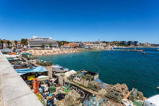 Supporting the local fishing industry in Cascais Bay, Portugal