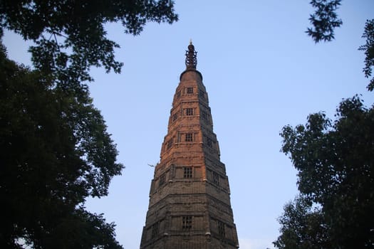 Lingyin obelisk on West Lake in China
