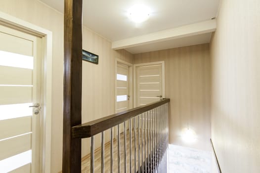 Russia, Moscow- May 20, 2019: interior room apartment. standard repair decoration in hostel