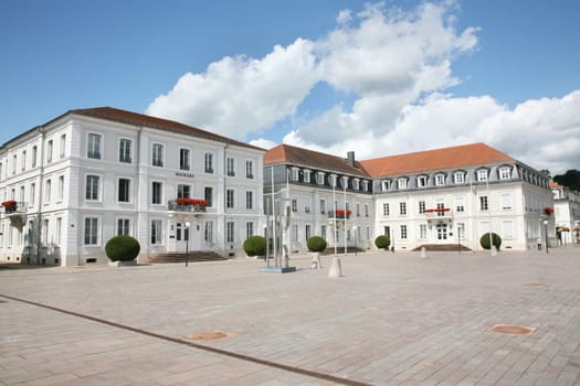 The Goetheplatz in Zweibruecken, Germany