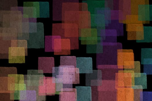 Pastel colors textured squares background. Abstract illustration.