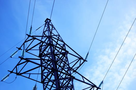 High voltage post or High voltage tower