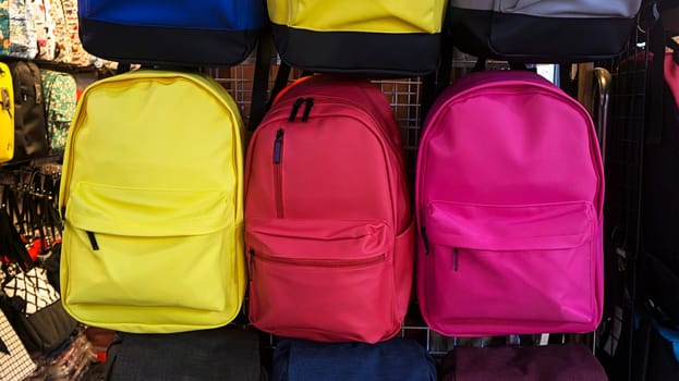backpack colors fashion school zipper object