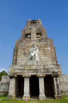 Monteferro monument at Nigran, Galicia, Spain