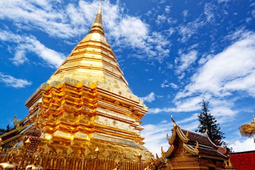 Doi Suthep Temple in Chiengmai, Thailand