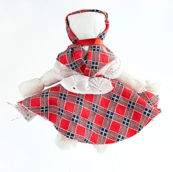 Homemade rag doll.