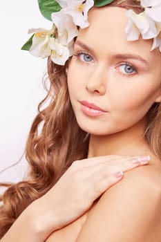 Young charming woman