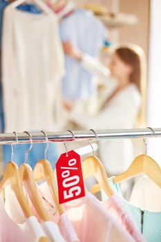 Half price for collection of clothes