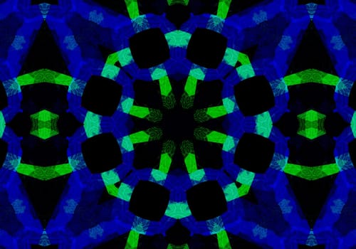 Ethnic pattern. Abstract kaleidoscope fabric design texture