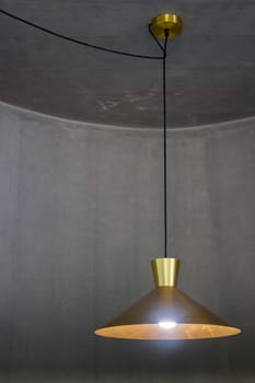 Classic traditional room pendant lamp, stock photo