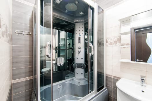 Russia, Moscow- June 05, 2019: interior room apartment. standard repair decoration in hostel