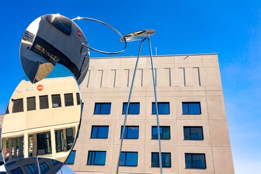 WETZLAR, GERMANY 05. SEPTEMBER 2019: Company building of Leica Camera AG, Leitz Park, Wetzlar, Hesse, Germany, Europe