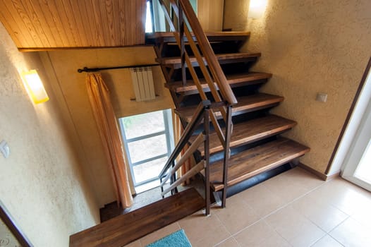 Russia, Moscow- June 06, 2019: interior room apartment. standard repair decoration in hostel