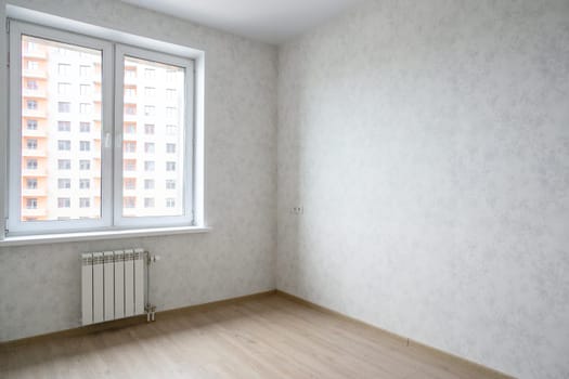 Russia, Moscow- June 10, 2019: interior room apartment. standard repair decoration in hostel