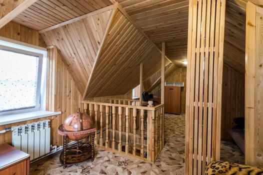 Russia, Moscow- June 11, 2019: interior room apartment. standard repair decoration in hostel