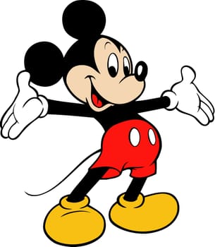 mickey mouse character happpy illustration cartoon fantasy huge