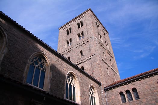 Close up of the cloisters of New York City