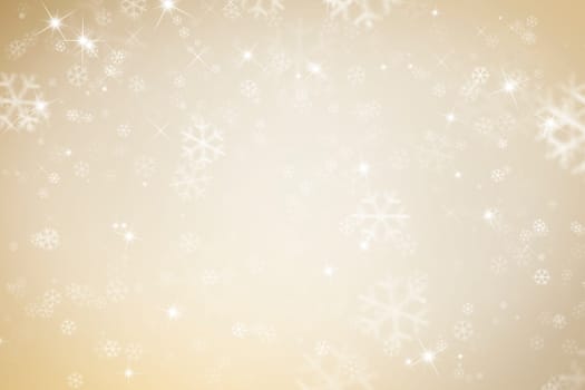 christmas background with snowflakes